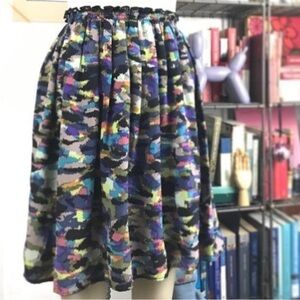 Corey Lynn Calter Water Color Skirt-Anthropology